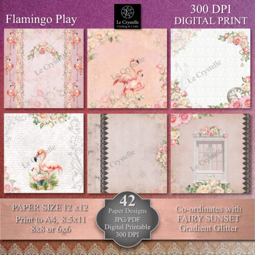 Sunset Digital Paper MAIN Collection - Image 3