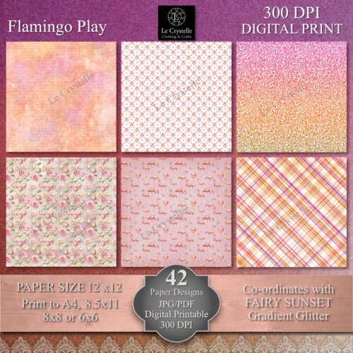 Sunset Digital Paper MAIN Collection - Image 4