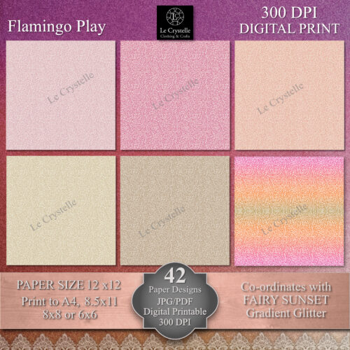 Sunset Digital Paper MAIN Collection - Image 6
