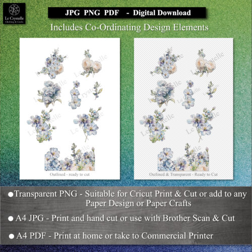 Digital Seafrolick Charm Envelopes, Tags and Embellishment Collection - Image 3