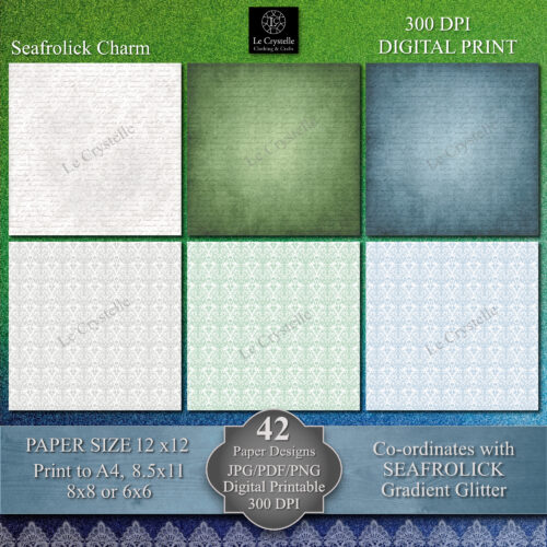 Seafrolick Charm Digital Paper MAIN Collection - Image 5