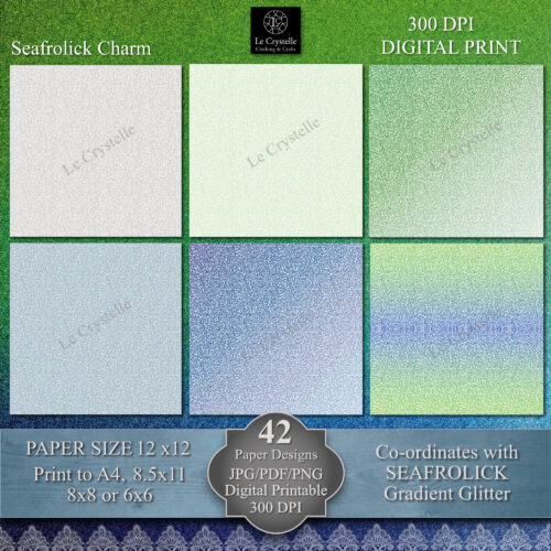 Seafrolick Charm Digital Paper MAIN Collection - Image 6
