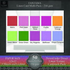 Fantasia Linen Card Pack
