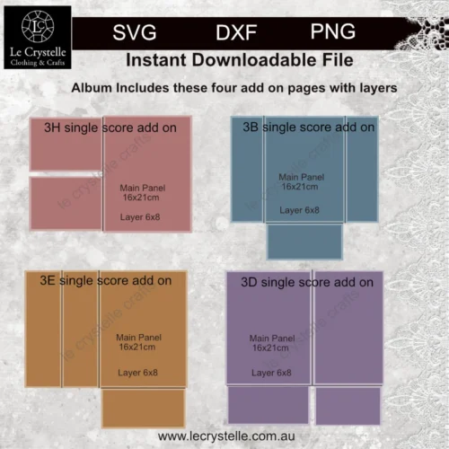 Album in a Box Display with photo holders - Image 3