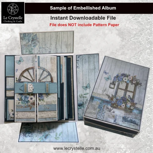Album in a Box Display with photo holders - Image 7